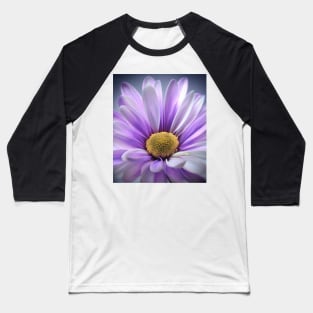 Purple Daisy Gerbera Baseball T-Shirt